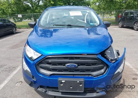 2021 Ford Ecosport S z USA, uszkodzony, nr VIN MAJ6S3FL1MC409514